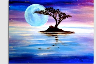 Paint Nite: Moonlight Moon Set